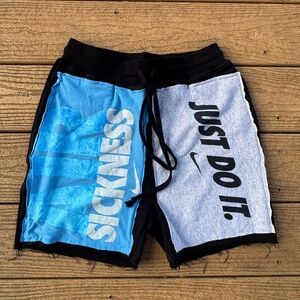 Custom Made Patchwork Shorts One of a kind small